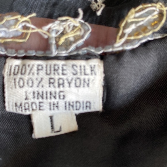 Vanna White Original Silk Beaded Gown - Picture 9 of 9